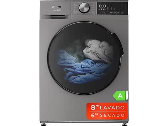 Lavadora Nova 8/6X EVVO — 1350 rpm · 13 programas